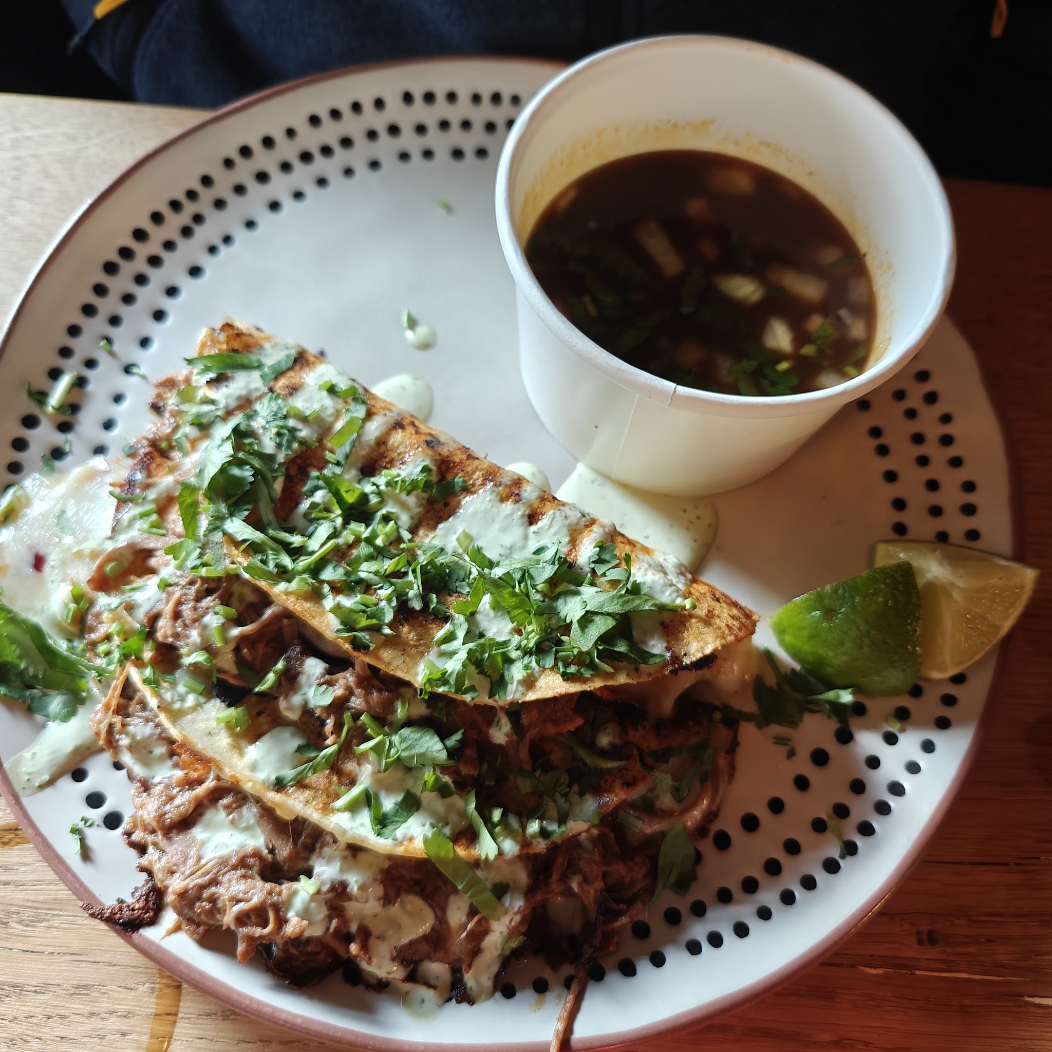 Mexican food photographed by a guest at The Tavern